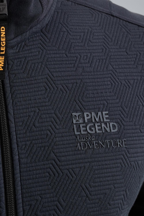 PME legend zip jacket jacquard interlock swea